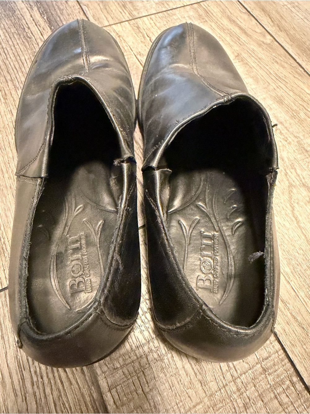 Born leather Black Slip-On’s woman’s 8.5 - Picture 5 of 9